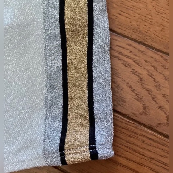 VS PINK sparkle tube top silver and gold - Picture 5 of 6